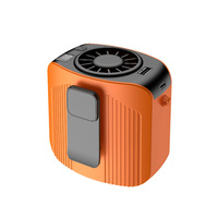 Ventilateur portable à clipser sur la ceinture ou à suspendre au cou, mini-ventilateur de refroidissement pour l'extérieur, idéal pour rafraîchir le corps