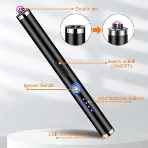 Double Rechargeable Electronic Kitchen Candle for <b>Outdoor</b> Windproof <b>BBQ</b> Camping - Product Image 2