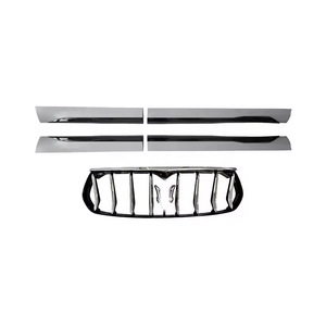 Parachoques de estiramiento facial de alta calidad, parachoques delantero y trasero, falda lateral, Kit de carrocería de labio delantero para Maserati <span class=keywords><strong>Levante</strong></span> Trofeo Bodykit - Product Image 6