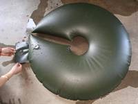 Sac d'arrosage d'arbres en PVC robuste, portable, pour irrigation goutte à goutte à libération lente