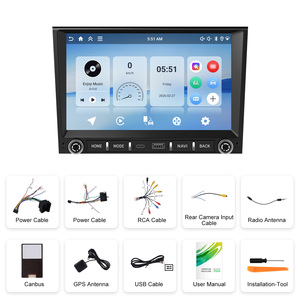 Podofo pour <span class=keywords><strong>Porsche</strong></span> Boxster/911/Kaman 8'' Autoradio Android 4+64G 2 Din Radio de voiture Android Carplay/Android Auto GPS Wifi - Product Image 6