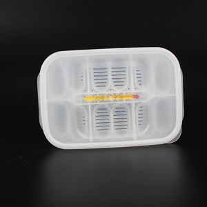 Incubateur d'œufs <span class=keywords><strong>de</strong></span> reptiles en plastique, capacité <span class=keywords><strong>de</strong></span> 12 œufs, 6 compartiments empilables pour geckos et lézards (thermomètre non inclus) - Product Image 5