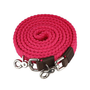 Laisse de marche multifonctionnelle personnalisée pour chevaux, cordes de longe équestres, cordes de levage équestres, laisses de marche en coton pour chevaux - Product Image 4