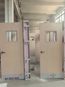 Cửa thoát hiểm chống cháy đạt tiêu chuẩn EN BS WH, thời gian chịu lửa 60 phút, 90 phút, 180 phút, dành cho khách sạn, căn hộ. - Product Image 6