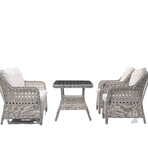 เก้าอี้โต๊ะในสวนหวายทำจากอลูมิเนียมเฟอร์นิเจอร์กลางแจ้งสำหรับโรงแรมจำนวน4ชิ้นทำจากแฟชั่นสไตล์โมเดิร์นในตุรกี - Product Image 2