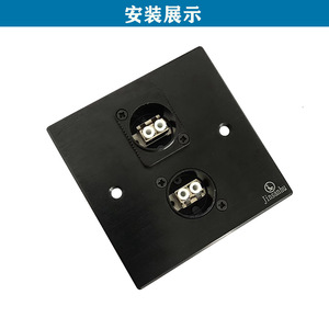 Acoplador de Fibra Óptica LC Dúplex de 2 Núcleos, Conector Tipo D para Montaje en Panel - Product Image 3