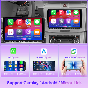 Autoradio Android pour Passat CC B6 2009-2011 Carplay Lecteur multimédia vidéo GPSNavigation Carplay sans fil Android Auto WiFi - Product Image 2