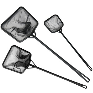 Guadino da Pesca Estensibile con Rete in Plastica Grande e Asta Telescopica, Rete per <span class=keywords><strong>Pesci</strong></span> con Manico Lungo per <span class=keywords><strong>Acquario</strong></span> - Product Image 1