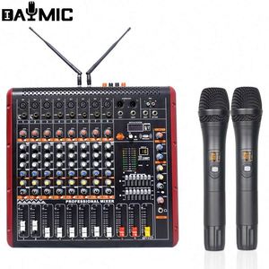 AOSHEN-Amplificateur <span class=keywords><strong>de</strong></span> puissance professionnel 2x350W, 8 canaux, 16 DSP, USB, avec double microphone sans fil - Product Image 2