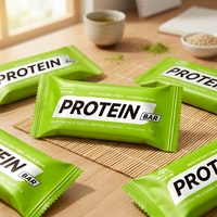 Mini cubes de protéines de soja au matcha, barre protéinée au quinoa, marque privée OEM