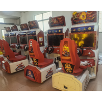 Simulateur de course d'arcade Mario Kart 3D - Construction en métal et plastique - Garantie 1 an (version anglaise)