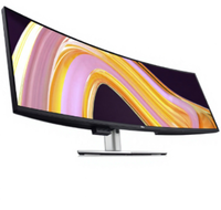 Moniteur de jeu Dell U4924DW 49 pouces Noir-IPS 5120x1440 60Hz 350cd/m² 8ms pour ordinateur PC et bureau