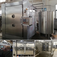 Four de séchage industriel sous vide carré, sécheur statique basse température pour l'essence de poulet, les assaisonnements, les épices, les granulés et les poudres, Série FZG, Personnalisé