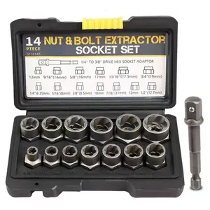 Nhà Máy Outlet vít extractor công cụ bị hư hỏng vít Remover bị hỏng Bolt extractor