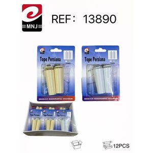 Tope Persiana 12Pcs For Venetian Blinds With Plastic Rollers Accessory Kit - Product Image 1