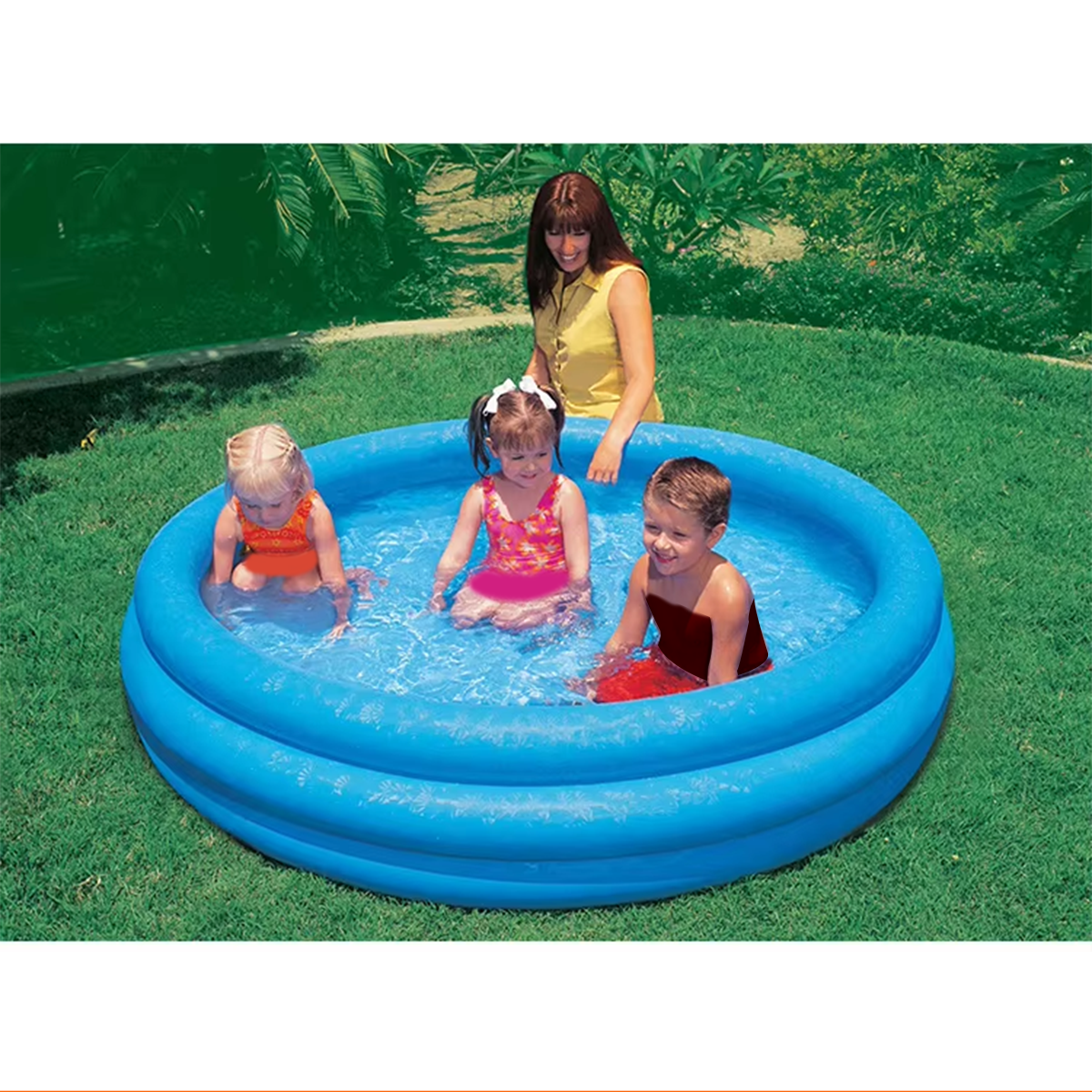 Hexagonal Inflatable Pools Durable Spacious Fun