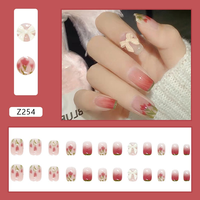 Uñas Postizas de Alta Calidad con Diseño de Diamante en Forma de Almendra Ovalada, Precio de Fábrica, Proveedores de Uñas Postizas al por Mayor