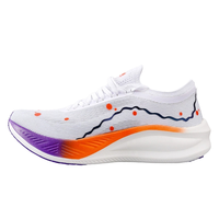 Chaussures de course Marathon à plaque de carbone pleine paume supercritique pour le printemps et l'été, respirantes, légères, haute élasticité, amortissantes