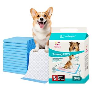 Super Absorbent Leak-proof Non-slip Dog Pee Pad Wholesale Factory Price Small MOQ Puppy <b>Training</b> Pad Wholesale - Product Image 1