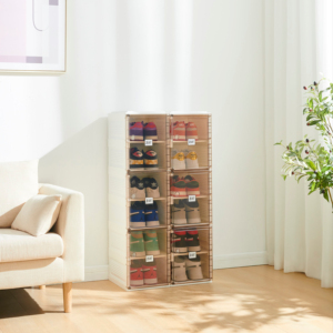 กล่องเก็บรองเท้ามวยแบบพลาสติกพร้อมกล่อง - Product Image 1