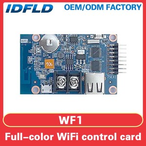 HD-WF1 Full Color RGB <strong>LED</strong> Display Screen with <strong>Pixel</strong> Animation HUB75 <strong>Controller</strong> Digital Signage WiFi USB Port Control <strong>Card</strong> - Product Image 2