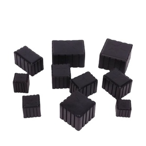 Vuông chống trượt mòn cao su Ghế chân Mẹo Mũ bảo vệ đồ nội thất bàn và ghế chân Bìa - Product Image 2