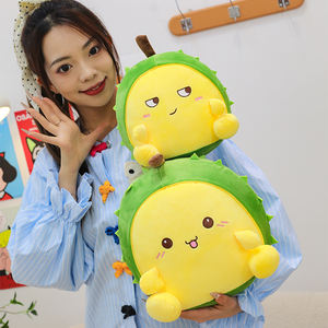 Vente en gros de Lovely Durian Peluche Jouet Super Doux Kawaii Fruit Oreiller avec PP Coton Remplissage Cadeau - Product Image 6