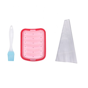 6-fach umweltfreundliche Silikon-Kuchenform für hausgemachte DIY-Sausages, Hot Dog Maker, Ölpinsel, Spritzbeutel, Backzubehör, unverzichtbar für die Küche - Product Image 3
