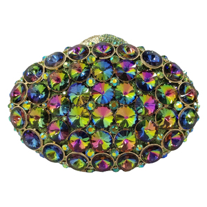 Women Rhinestones Evening Bags Elegant Clutch <b>Purses</b> Sparkling for Weddings Engagement Parties Prom - Product Image 2