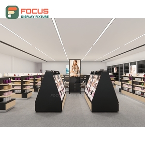 Custom Store Project Melamine Display Island Project Contractor Cosmetic Shop Design - Product Image 2