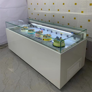 Vetrina per torte Multidecks a pavimento personalizzata o vetrina per torta al cioccolato refrigerata per bar minimarket - Product Image 4