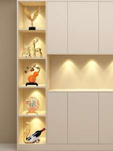 Nouvelle Sculpture Moderne de Luxe en Résine Époxy, Figurine d'Art Populaire Haut de Gamme pour Décoration de Salon et Téléviseur, Idéale pour Cadeau de Pendaison de Crémaillère - Product Image 3