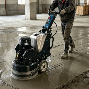 Reliable Performance Heavy Duty Automatic Engine Powered Concrete <b>Floor</b> Grinder Machine 7.5kw Power for Industrial Warehouse - Product Image 2