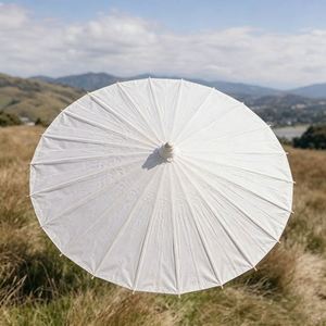 Parasol pliant classique multi-usage en papier blanc pour décoration de fête et mariage - Vente en gros - Product Image 1