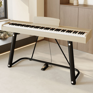 88 Key for Digital Piano with 3 Pedals Built-In <b>Speakers</b> Portable Design for Outdoor <b>Mini</b> Performances - Product Image 5