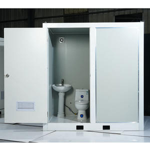 Inodoros de panel sándwich de madera de acero portátiles de lujo para remolques al aire libre inodoros móviles de gran tamaño a la venta casa contenedor - Product Image 4