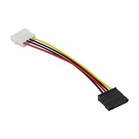 Adaptador de Cable de Alimentación SATA a 4 Pines Yangtse CJY581, Conector Macho de 15 Pines a Hembra Molex LP4 para Disco Duro IDE y Unidad Óptica