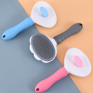 Spazzola per Gatti e Cani con Setole Lunghe o Corte, Spazzola Autopulente per la Rimozione del <span class=keywords><strong>Pelo</strong></span> e la Toelettatura degli Animali Domestici - Product Image 6