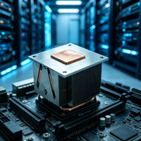 Module de puissance IGBT SIC en alliage de cuivre personnalisé HengDong, dissipateurs de chaleur refroidis par eau, composants de refroidissement à microcanaux, module thermique