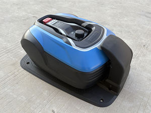 Tondeuse à gazon robotisée certifiée CE, faible niveau sonore (58 dB), 3 lames centrifuges, retour automatique à la station de charge, pour usage résidentiel - Product Image 5