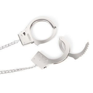Femme esclave Bdsm fétiche sexe jouer détachable Anal godemichet Anal avec manchette métal inoxydable acier lisse bouchons anaux menottes - Product Image 3
