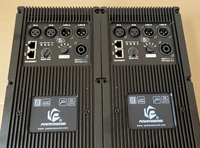 Contrôle DSP amplificateur de plaque pour haut-parleur actif 400W, 800W module amplificateur pour 3 voies alimenté haut-parleur de ligne et 2.1 haut-parleur