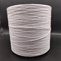 Câble de remplissage en maille PP blanc, matériau d'isolation avec corde en chanvre, corde industrielle de résistance élevée, corde en chanvre remplie de PP