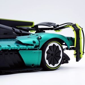 LuHu EIKEE Y18006 Supercar Tecnologica Valkyrie Femminile Versione Statica Modello di Assemblaggio ad Alta Difficoltà Regalo per le Feste - Product Image 5