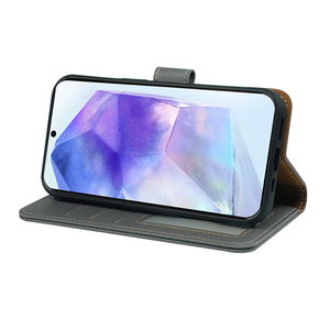 Custodia <span class=keywords><strong>a</strong></span> <span class=keywords><strong>Portafoglio</strong></span> di Lusso in Pelle RFID per <span class=keywords><strong>Samsung</strong></span> Galaxy S26 Ultra S25 FE A17 S24 Plus S23, con Slot per Carte e Funzione Flip Cover - Idea Regalo - Product Image 6