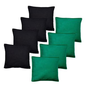 Paquete de 8 Bolsas de Entrenamiento de Cornhole, Bolsa Cuadrada Educativa para Niños para Lanzar Bolsas de Frijoles - Product Image 1