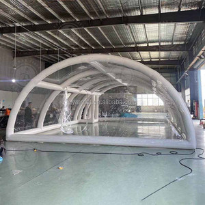 <strong>Custom</strong> Commercial Grade Large Clear <strong>Dome</strong> Transparent <strong>Inflatable</strong> Swimming <strong>Pool</strong> Cover Retractable Winter Enclosures Bubble <strong>Domes</strong> - Product Image 2