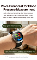 Reloj Inteligente Goodix con Bomba de Aire Piezoeléctrica de Cerámica, Monitor de Presión Arterial, Pantalla AMOLED, Correa de TPU, Monitor de Actividad Física y Sueño