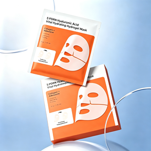 ODM Anti‑Glycation Collagen Gel Face Mask Carnosine Anti‑Oxidation Tone Lactic Acid Smoothing Hydrating Facial Mask Sheet - Product Image 2