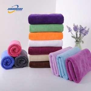 Toalla de algodón 100%, color sólido para hoteles y casas, duradera, hipoalergénica, fácil de limpiar, toallas absorbentes para hoteles - Product Image 2